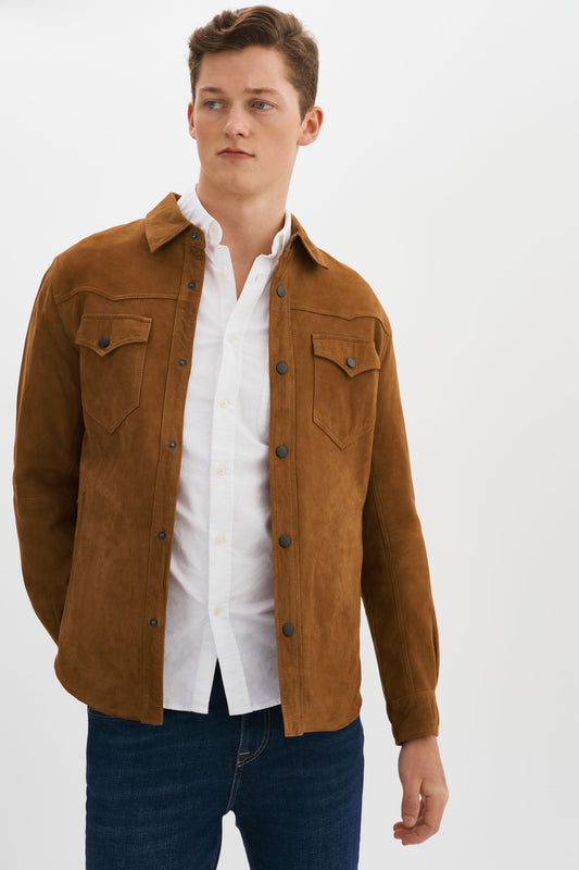 GEM Western Suede Shirt