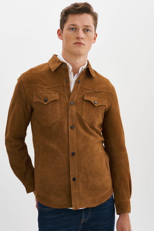 GEM Western Suede Shirt